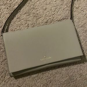 Tan Kate Spade crossbody bag